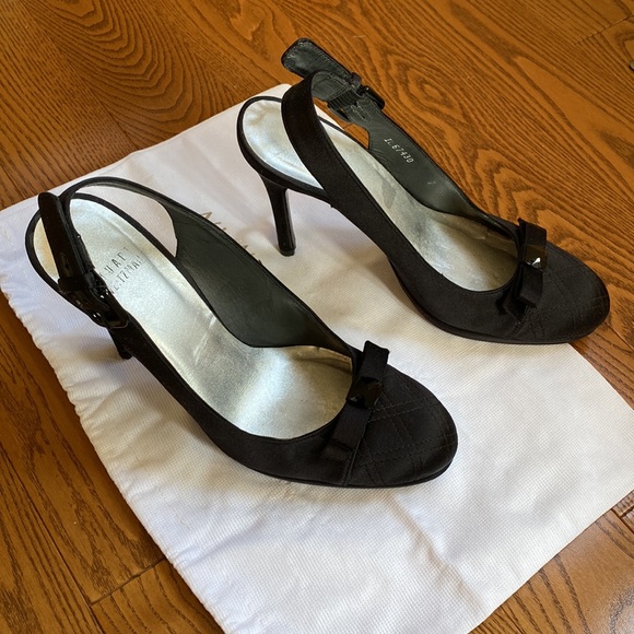 Stuart Weitzman  silk SLINGBACK PUMP - Picture 2 of 6